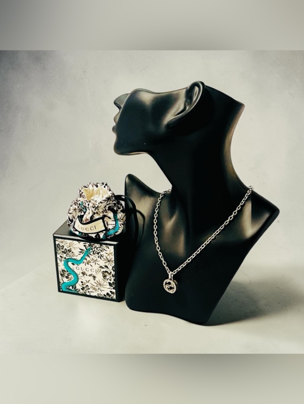 Gucci Interlocking G Arabesque925 Silver Necklace - Picture 2 of 12